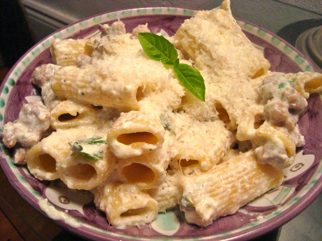 Pasta Ricotta e Salsiccia