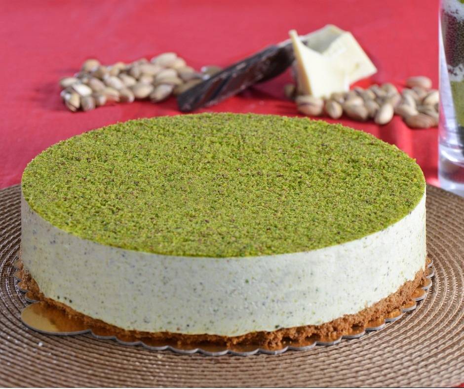 Cheesecake al pistacchio