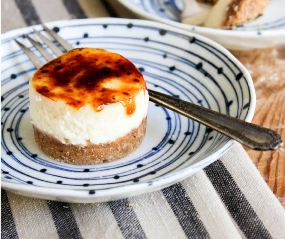 Cheesecake alla creme brulèe