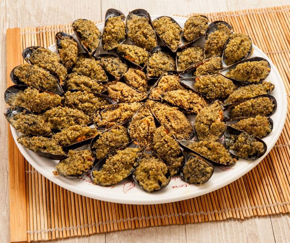 Cozze gratinate