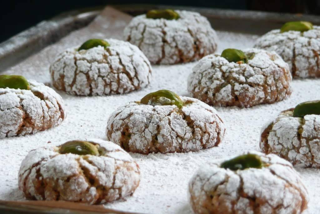 Biscottini morbidi al pistacchio