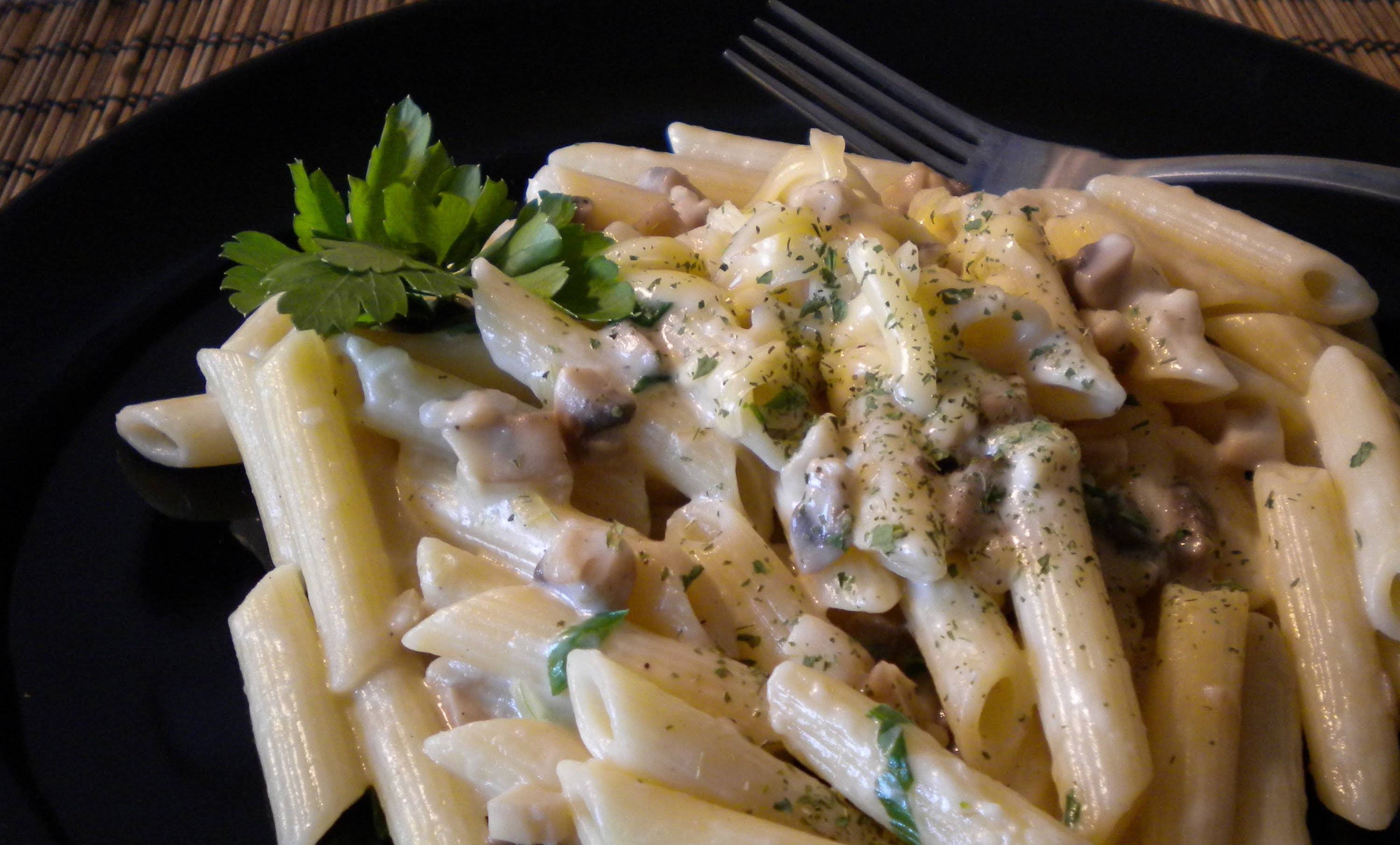 pasta cavolfiori funghi e panna