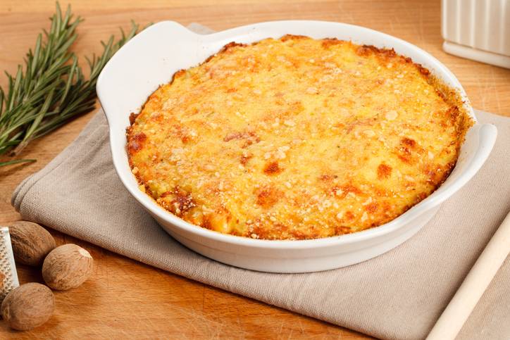 pasticcio di gallina e patate