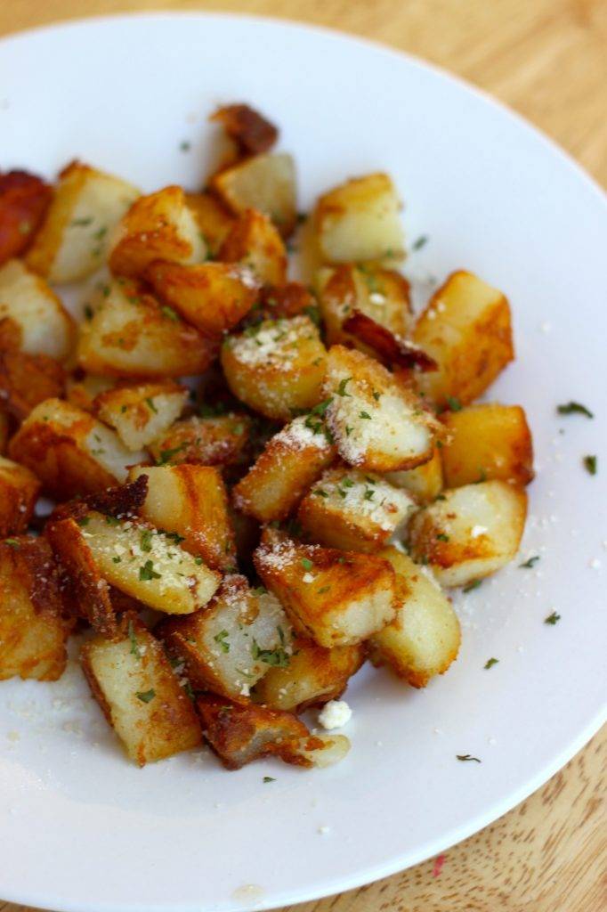 patate infarinate in padella