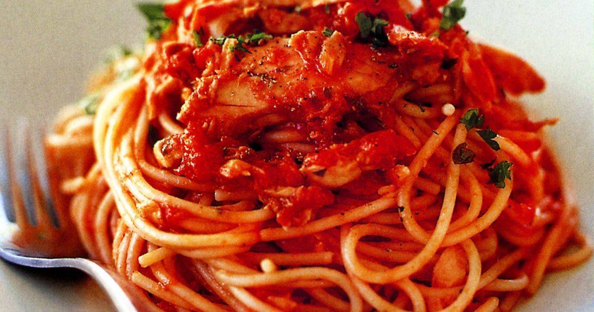 spaghetti al tonno