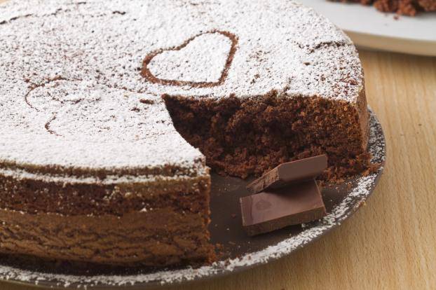 torta al cioccolato in cinque minuit