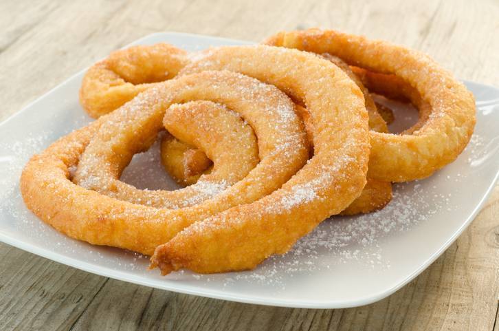 Zeppole all’arancia e ricotta