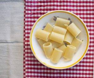 paccheri al forno con crema di zucca 