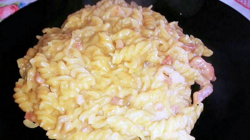 fusilli cremosi risottati