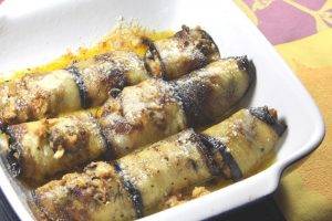 involtini di melanzane e tonno