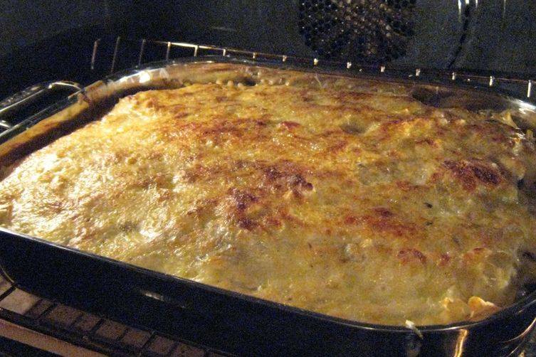 lasagne ai quattro formaggi