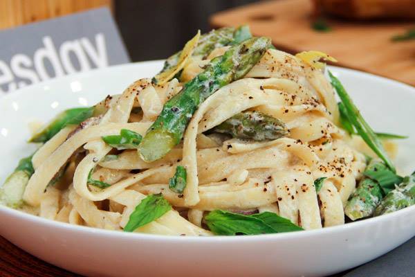 Linguine con Asparagi