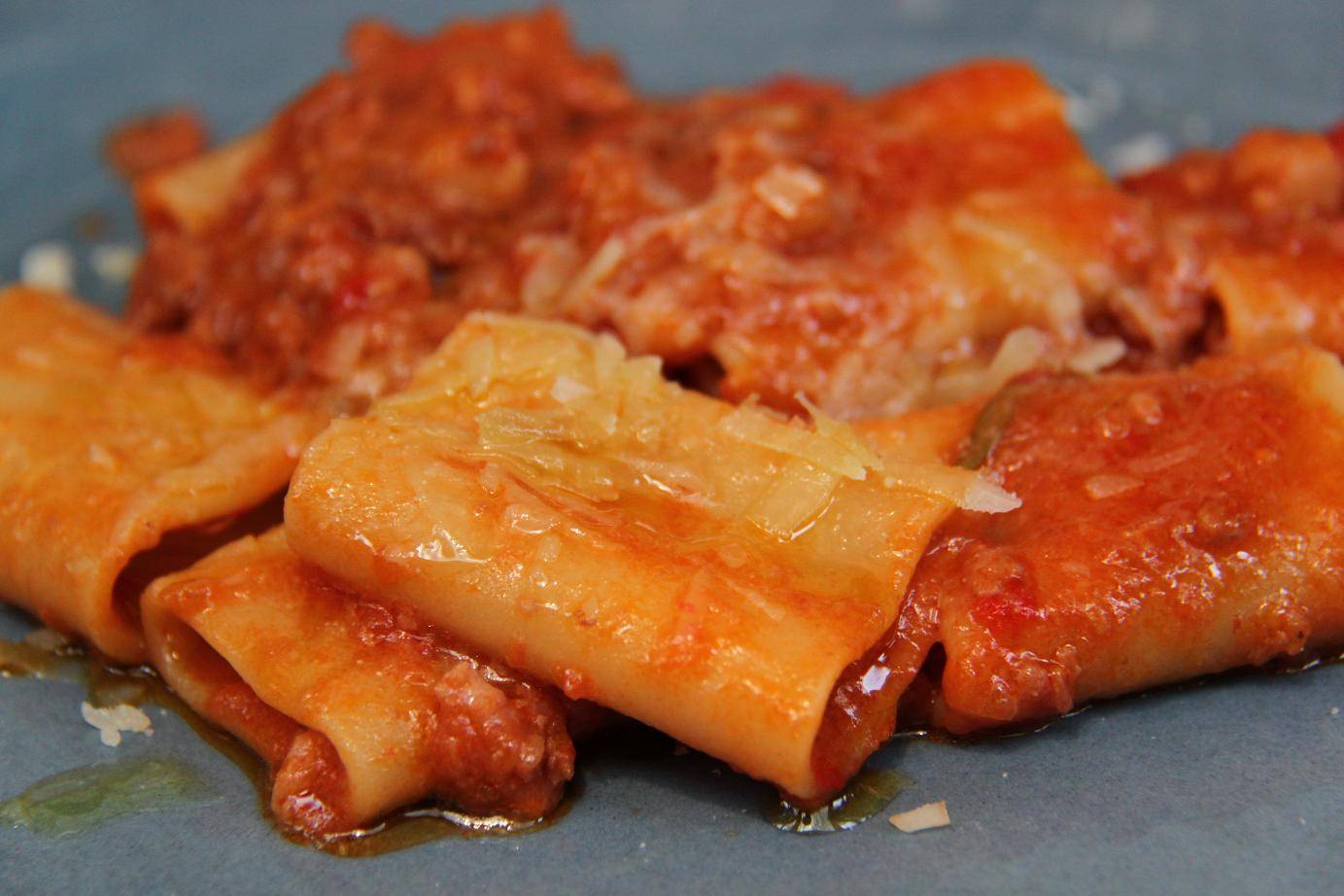 Paccheri alla Sorrentina