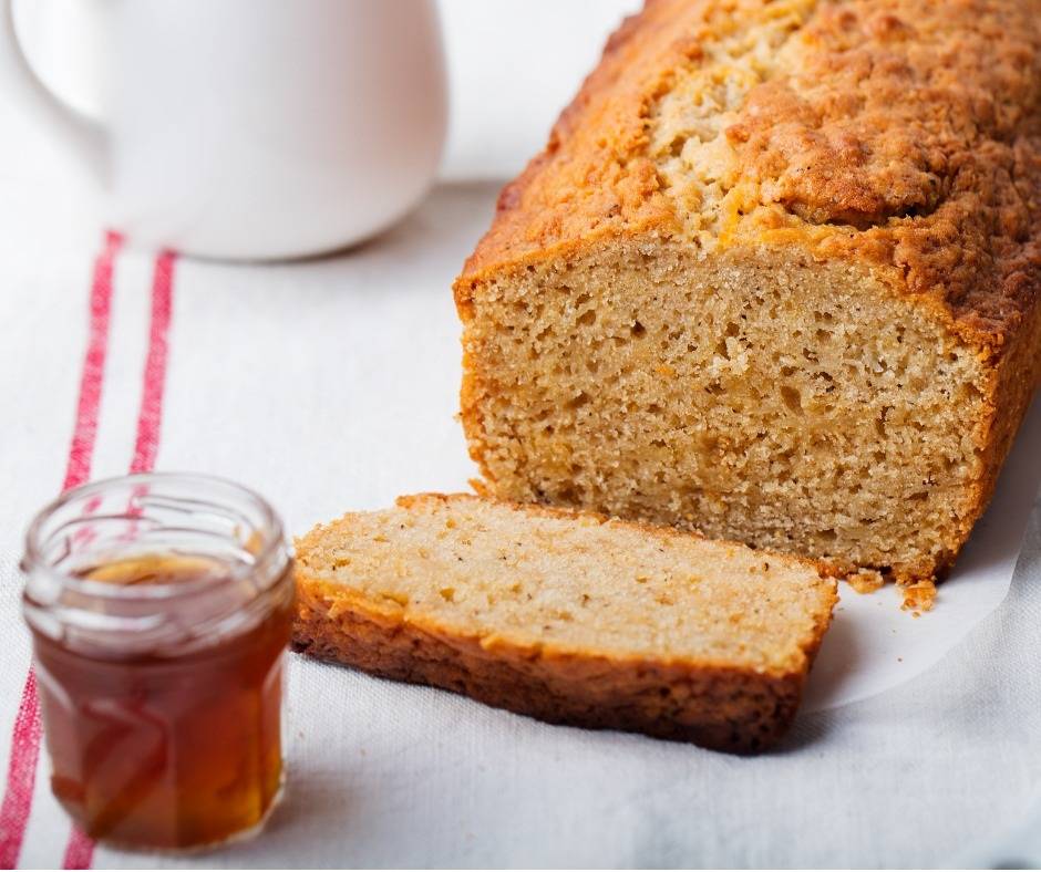 Plumcake al miele e tè