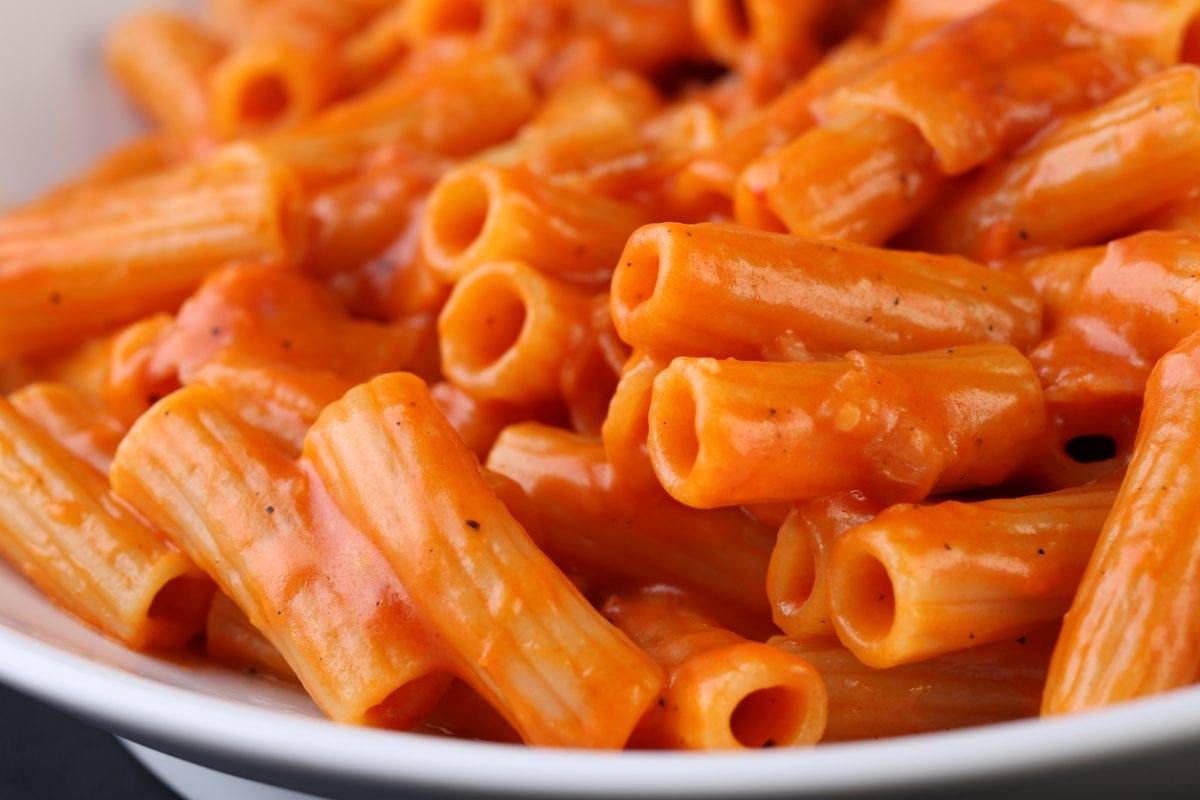 rigatoni con la pajata