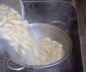 gnocchi di ceci al burro e salvia 