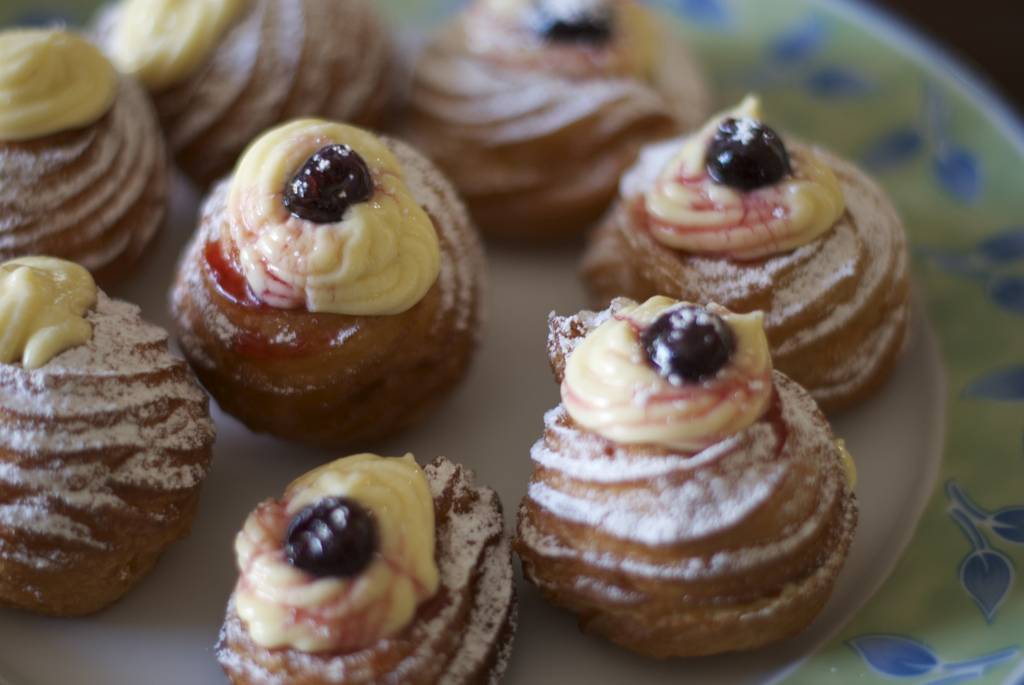 zeppole all'arancia