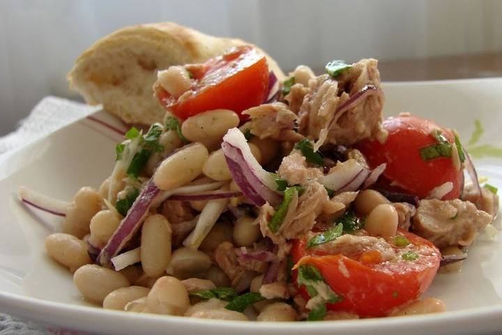 fagioli e tonno