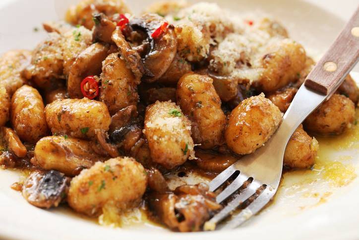 gnocchi di patate ai funghi