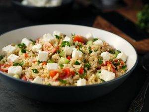insalata di riso alla greca