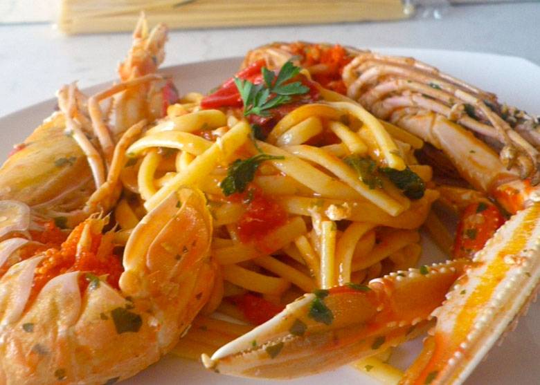 linguine agli scampi