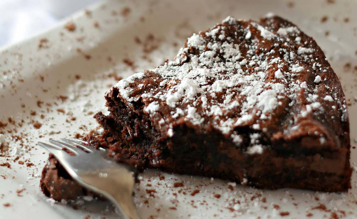 torta al cioccolato senza farina