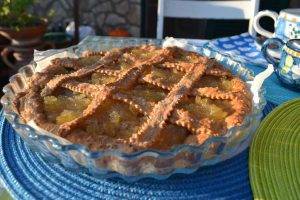 crostata di farro ai limoni