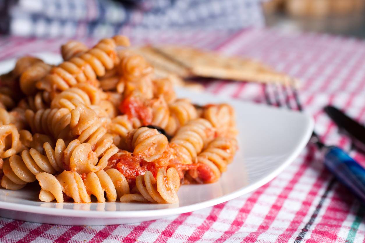 fusilli tonno e peperoni