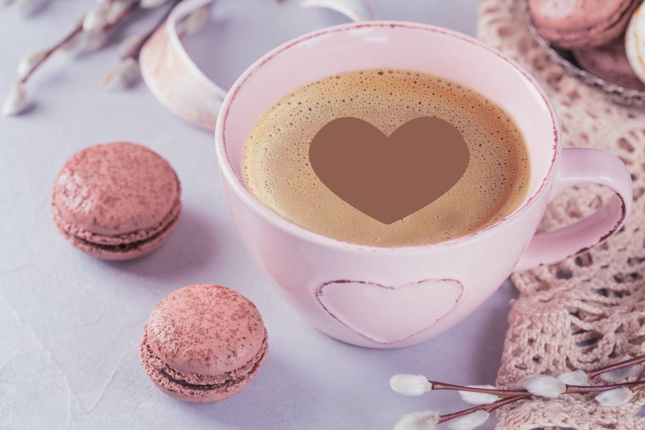 macarons al cappuccino