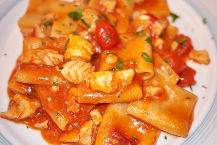 Paccheri allo Scorfano