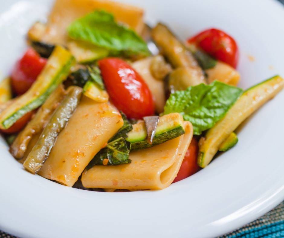 Paccheri con Verdure Miste