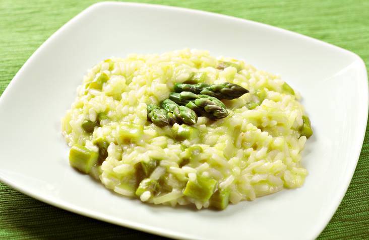 risotto con asparagi