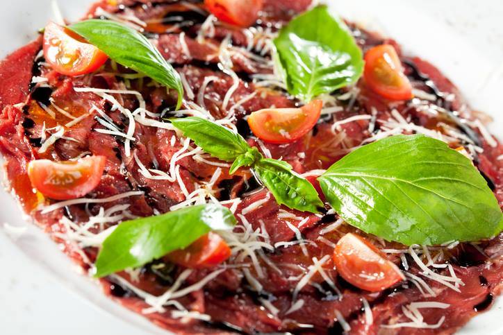 Carpaccio di Manzo all'Aceto Balsamico