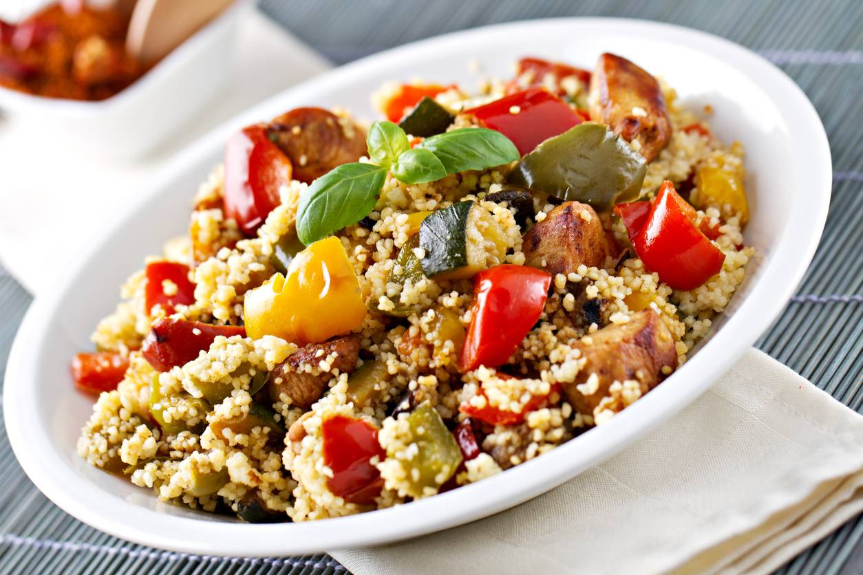 Cous Cous di pollo e verdure