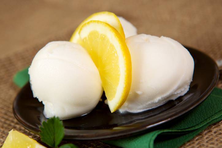 Gelato al limone