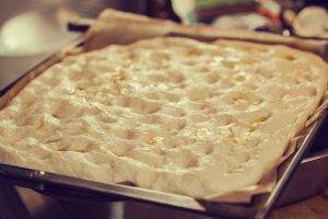 impasto focaccia al latte