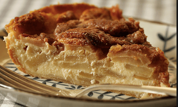 crostata di mele alla crema