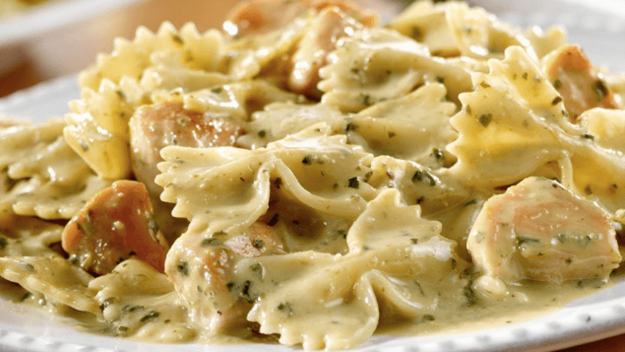 Макароны С Куриной Грудкой Фото