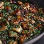 funghi trifolati al prezzemolo