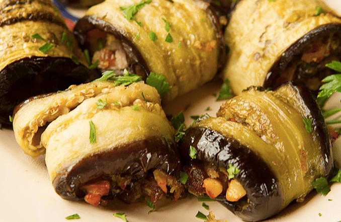 Involtini di Melanzane Marinate