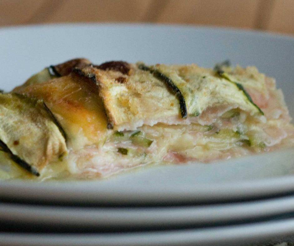 Lasagne con zucchine e ricotta