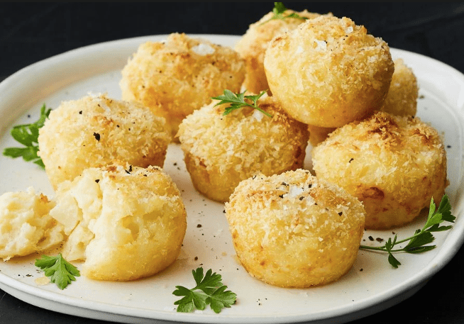 Polpette di Cavolfiore e Mozzarella