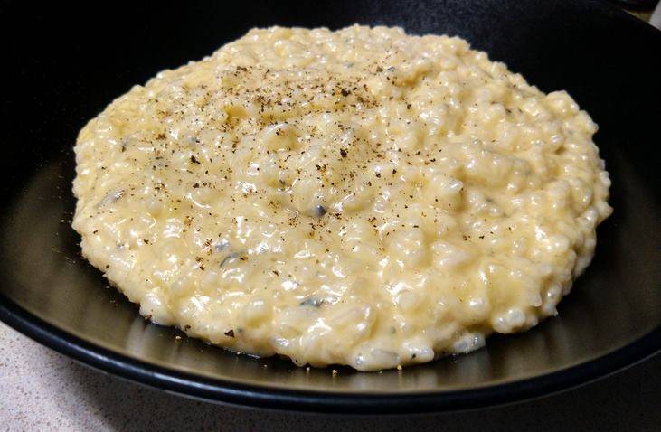 risotto al gorgonzola