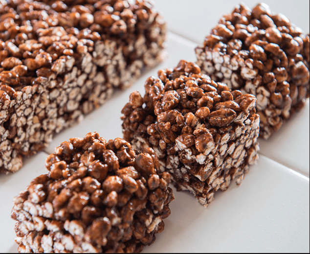 tavolette di riso soffiato al cioccolato