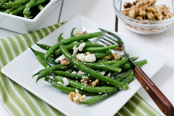 Insalata di Fagiolini al Formaggio e Noci