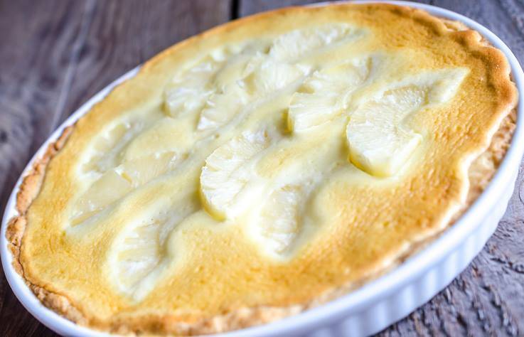 torta ananas e ricotta