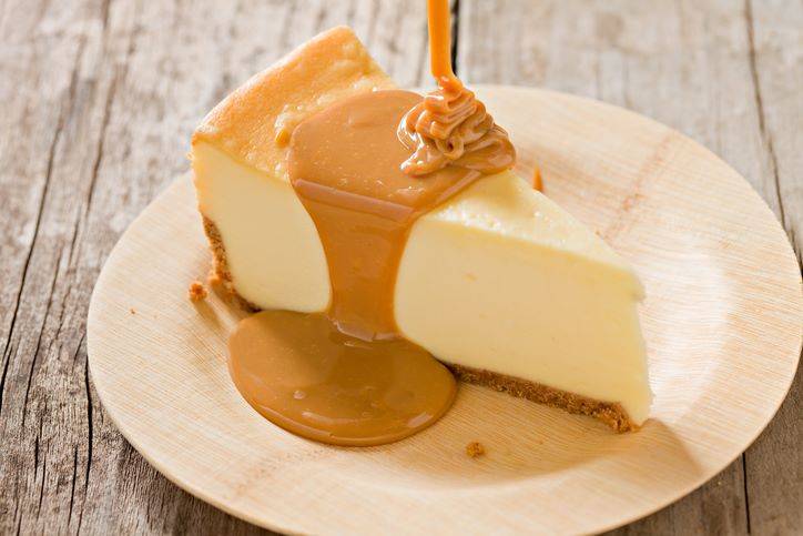 cheesecake alla ricotta con caramello