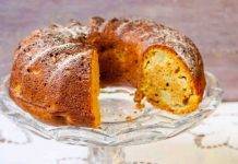 ciambellone limone mele e panna