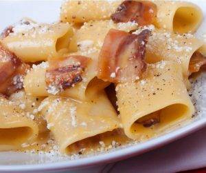 paccheri alla gricia