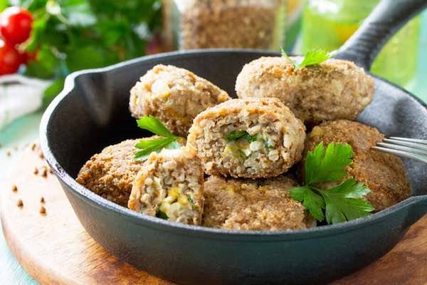 polpette di grano saraceno